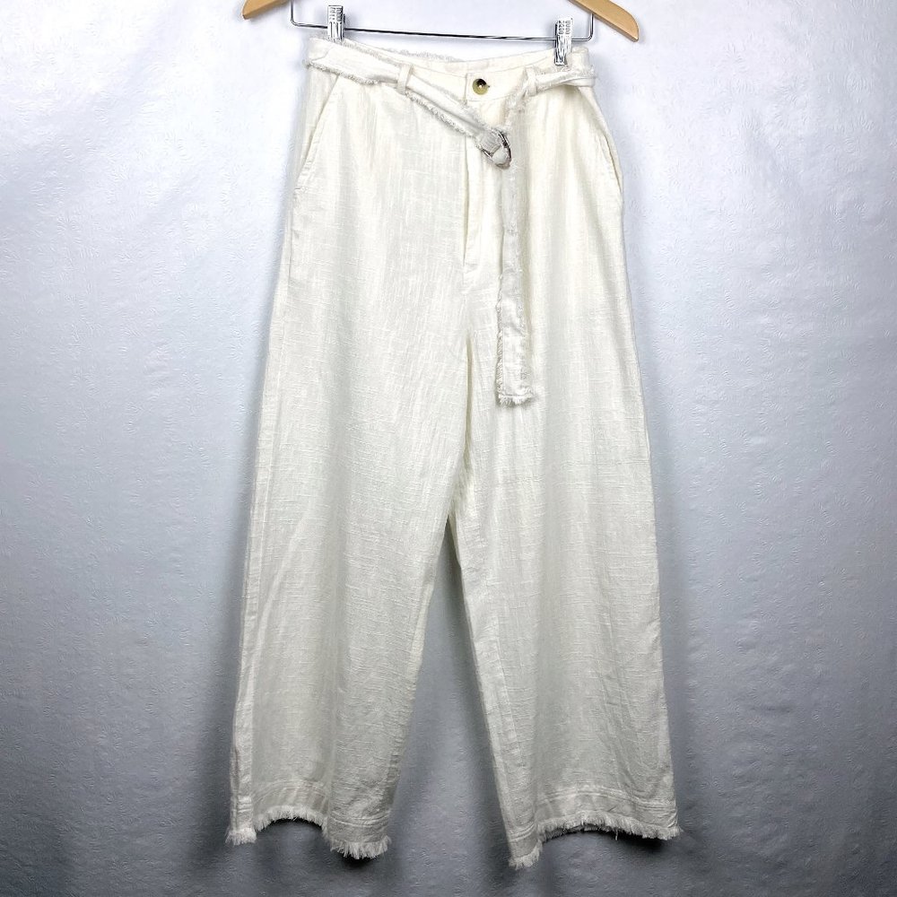 Urban Outfitters UO Rori Raw Edge Culotte Pant